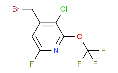 4-(Bromomethyl)-3-chloro-6-fluoro-2-(trifluoromethoxy)pyridine