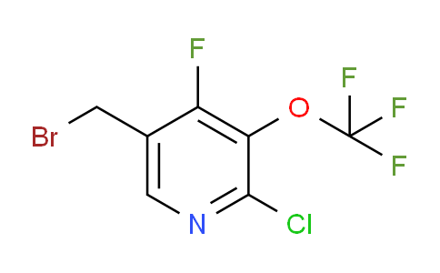 5-(Bromomethyl)-2-chloro-4-fluoro-3-(trifluoromethoxy)pyridine
