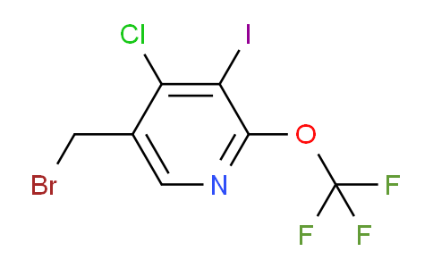5-(Bromomethyl)-4-chloro-3-iodo-2-(trifluoromethoxy)pyridine