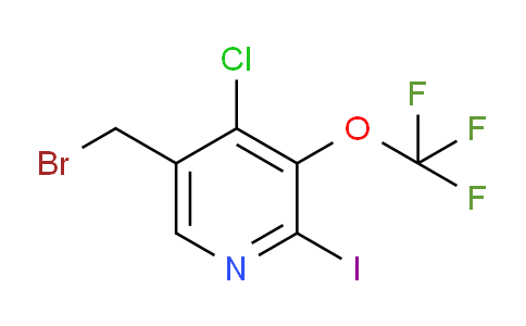 5-(Bromomethyl)-4-chloro-2-iodo-3-(trifluoromethoxy)pyridine
