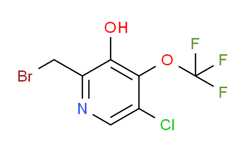 2-(Bromomethyl)-5-chloro-3-hydroxy-4-(trifluoromethoxy)pyridine