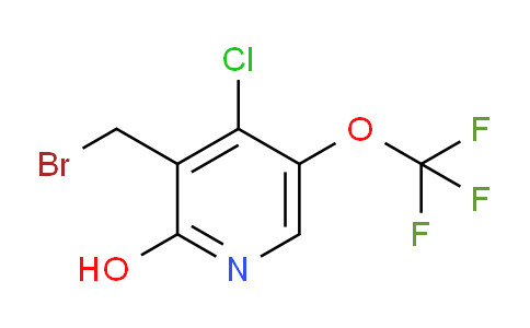 AM56411 | 1803644-86-1 | 3-(Bromomethyl)-4-chloro-2-hydroxy-5-(trifluoromethoxy)pyridine