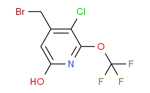 4-(Bromomethyl)-3-chloro-6-hydroxy-2-(trifluoromethoxy)pyridine