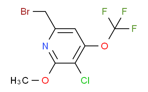 6-(Bromomethyl)-3-chloro-2-methoxy-4-(trifluoromethoxy)pyridine
