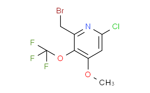2-(Bromomethyl)-6-chloro-4-methoxy-3-(trifluoromethoxy)pyridine
