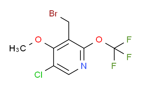 3-(Bromomethyl)-5-chloro-4-methoxy-2-(trifluoromethoxy)pyridine