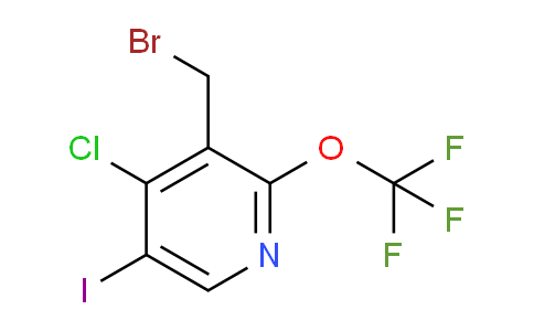 3-(Bromomethyl)-4-chloro-5-iodo-2-(trifluoromethoxy)pyridine