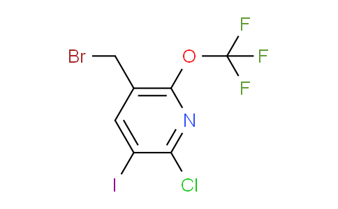 5-(Bromomethyl)-2-chloro-3-iodo-6-(trifluoromethoxy)pyridine