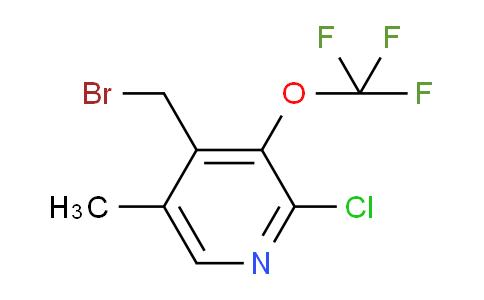 4-(Bromomethyl)-2-chloro-5-methyl-3-(trifluoromethoxy)pyridine