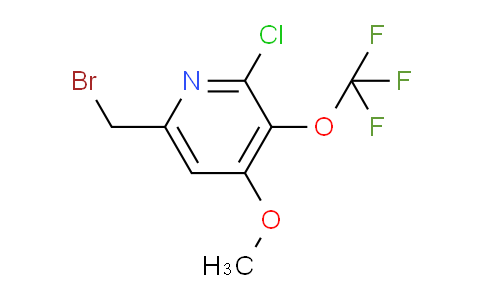 AM56504 | 1804690-76-3 | 6-(Bromomethyl)-2-chloro-4-methoxy-3-(trifluoromethoxy)pyridine