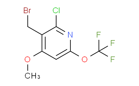 3-(Bromomethyl)-2-chloro-4-methoxy-6-(trifluoromethoxy)pyridine