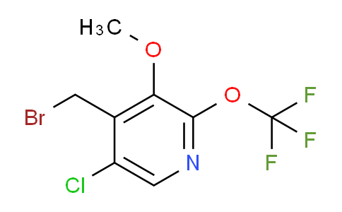 AM56536 | 1804589-22-7 | 4-(Bromomethyl)-5-chloro-3-methoxy-2-(trifluoromethoxy)pyridine