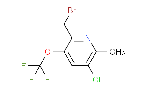 AM56549 | 1804803-79-9 | 2-(Bromomethyl)-5-chloro-6-methyl-3-(trifluoromethoxy)pyridine