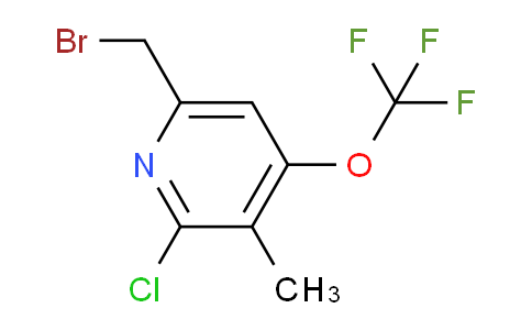 6-(Bromomethyl)-2-chloro-3-methyl-4-(trifluoromethoxy)pyridine