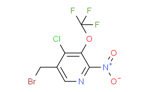 5-(Bromomethyl)-4-chloro-2-nitro-3-(trifluoromethoxy)pyridine