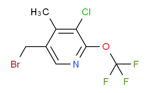 AM56562 | 1804665-84-6 | 5-(Bromomethyl)-3-chloro-4-methyl-2-(trifluoromethoxy)pyridine