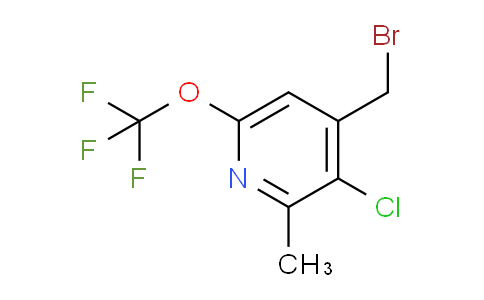 AM56571 | 1806235-24-4 | 4-(Bromomethyl)-3-chloro-2-methyl-6-(trifluoromethoxy)pyridine