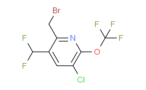 AM56594 | 1805933-98-5 | 2-(Bromomethyl)-5-chloro-3-(difluoromethyl)-6-(trifluoromethoxy)pyridine