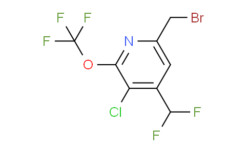 AM56595 | 1804700-09-1 | 6-(Bromomethyl)-3-chloro-4-(difluoromethyl)-2-(trifluoromethoxy)pyridine