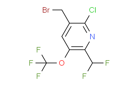 AM56601 | 1805929-32-1 | 3-(Bromomethyl)-2-chloro-6-(difluoromethyl)-5-(trifluoromethoxy)pyridine
