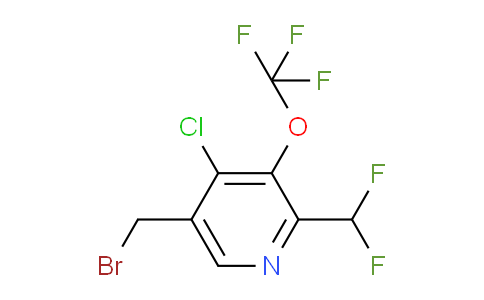 AM56604 | 1803636-56-7 | 5-(Bromomethyl)-4-chloro-2-(difluoromethyl)-3-(trifluoromethoxy)pyridine