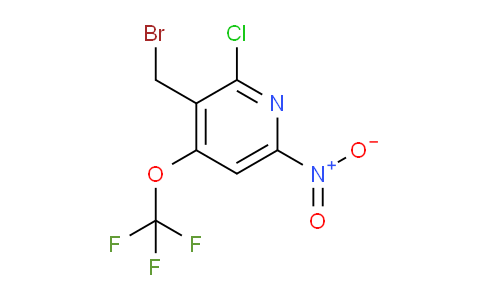 3-(Bromomethyl)-2-chloro-6-nitro-4-(trifluoromethoxy)pyridine