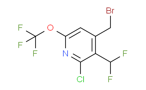 AM56611 | 1806145-52-7 | 4-(Bromomethyl)-2-chloro-3-(difluoromethyl)-6-(trifluoromethoxy)pyridine