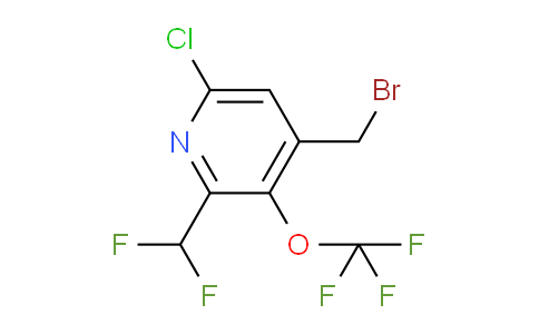 AM56613 | 1804560-04-0 | 4-(Bromomethyl)-6-chloro-2-(difluoromethyl)-3-(trifluoromethoxy)pyridine
