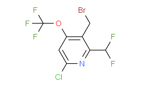 AM56624 | 1803964-54-6 | 3-(Bromomethyl)-6-chloro-2-(difluoromethyl)-4-(trifluoromethoxy)pyridine