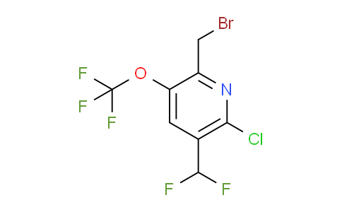 AM56640 | 1806213-66-0 | 2-(Bromomethyl)-6-chloro-5-(difluoromethyl)-3-(trifluoromethoxy)pyridine