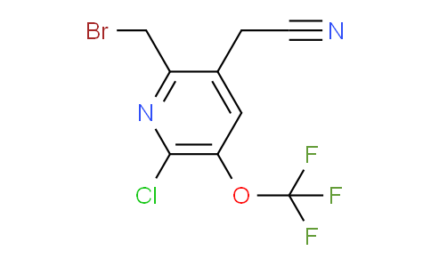 AM56641 | 1806226-31-2 | 2-(Bromomethyl)-6-chloro-5-(trifluoromethoxy)pyridine-3-acetonitrile