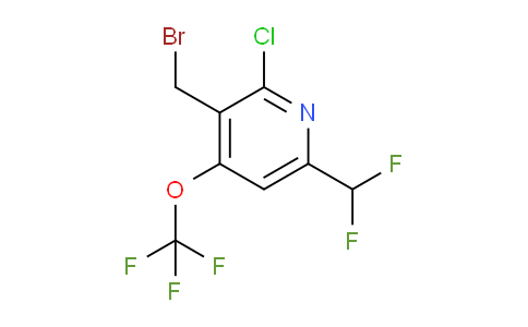 AM56644 | 1806151-64-3 | 3-(Bromomethyl)-2-chloro-6-(difluoromethyl)-4-(trifluoromethoxy)pyridine