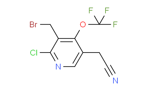 AM56646 | 1804326-80-4 | 3-(Bromomethyl)-2-chloro-4-(trifluoromethoxy)pyridine-5-acetonitrile