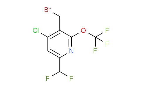 AM56648 | 1804320-78-2 | 3-(Bromomethyl)-4-chloro-6-(difluoromethyl)-2-(trifluoromethoxy)pyridine