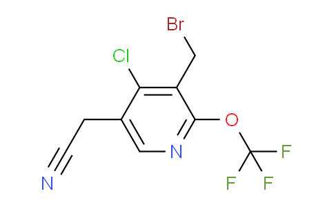 AM56649 | 1804400-59-6 | 3-(Bromomethyl)-4-chloro-2-(trifluoromethoxy)pyridine-5-acetonitrile