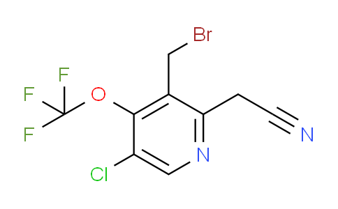 AM56653 | 1804797-37-2 | 3-(Bromomethyl)-5-chloro-4-(trifluoromethoxy)pyridine-2-acetonitrile