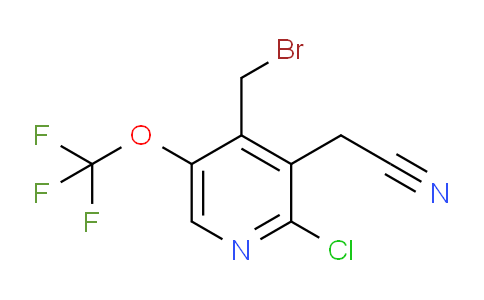 AM56658 | 1804392-34-4 | 4-(Bromomethyl)-2-chloro-5-(trifluoromethoxy)pyridine-3-acetonitrile