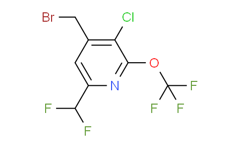AM56663 | 1805929-57-0 | 4-(Bromomethyl)-3-chloro-6-(difluoromethyl)-2-(trifluoromethoxy)pyridine