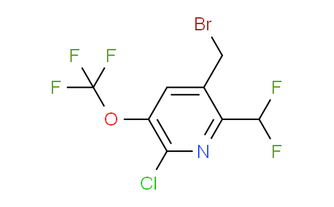 AM56666 | 1804400-32-5 | 3-(Bromomethyl)-6-chloro-2-(difluoromethyl)-5-(trifluoromethoxy)pyridine