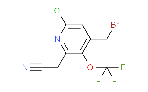 AM56667 | 1804797-43-0 | 4-(Bromomethyl)-6-chloro-3-(trifluoromethoxy)pyridine-2-acetonitrile