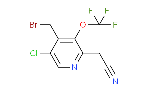 AM56669 | 1804392-36-6 | 4-(Bromomethyl)-5-chloro-3-(trifluoromethoxy)pyridine-2-acetonitrile