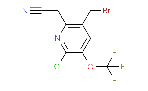 AM56671 | 1806214-30-1 | 5-(Bromomethyl)-2-chloro-3-(trifluoromethoxy)pyridine-6-acetonitrile