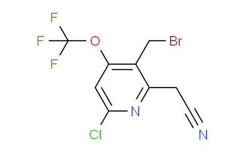 AM56672 | 1804392-40-2 | 3-(Bromomethyl)-6-chloro-4-(trifluoromethoxy)pyridine-2-acetonitrile