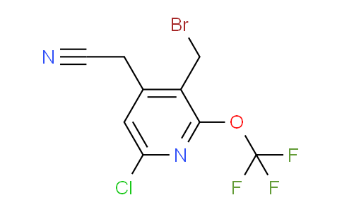 AM56674 | 1803637-20-8 | 3-(Bromomethyl)-6-chloro-2-(trifluoromethoxy)pyridine-4-acetonitrile