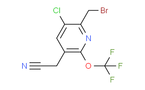 AM56676 | 1803637-04-8 | 2-(Bromomethyl)-3-chloro-6-(trifluoromethoxy)pyridine-5-acetonitrile