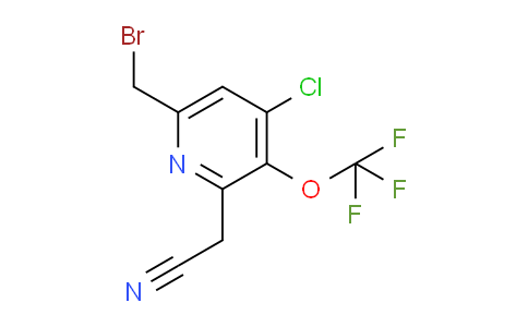 AM56680 | 1804553-88-5 | 6-(Bromomethyl)-4-chloro-3-(trifluoromethoxy)pyridine-2-acetonitrile