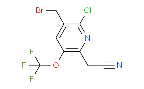 AM56689 | 1804797-32-7 | 3-(Bromomethyl)-2-chloro-5-(trifluoromethoxy)pyridine-6-acetonitrile