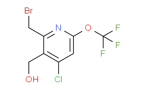 2-(Bromomethyl)-4-chloro-6-(trifluoromethoxy)pyridine-3-methanol