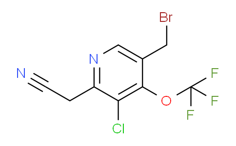 AM56699 | 1806146-14-4 | 5-(Bromomethyl)-3-chloro-4-(trifluoromethoxy)pyridine-2-acetonitrile
