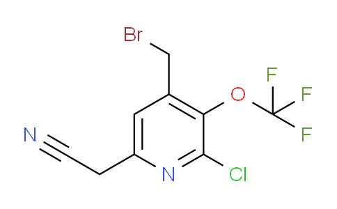 AM56703 | 1804795-80-9 | 4-(Bromomethyl)-2-chloro-3-(trifluoromethoxy)pyridine-6-acetonitrile